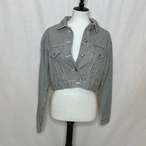 Zara cropped jacket size xsmall